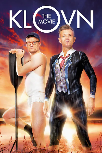 Filmplakat til Klovn the movie (2010) med Frank Hvam og Casper Christensen