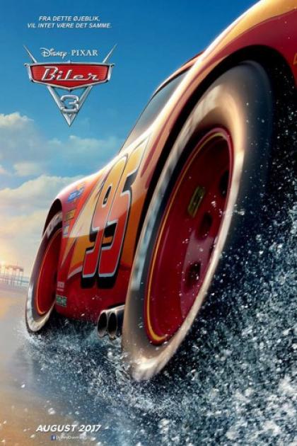 Filmplakat til Cars 3 (2017)
