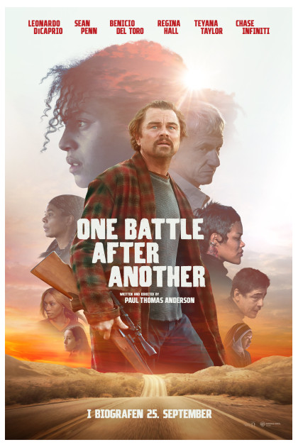 Filmplakat til One Battle After Another (2025)