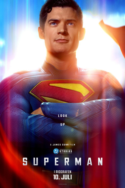 Filmplakat til Superman (2025)