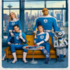 Filmplakat til The Fantastic Four: First Steps (2025)