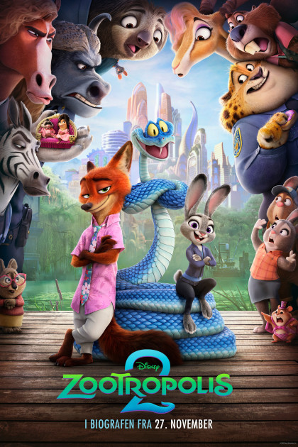 Filmplakat til Zootropolis 2 (2025)